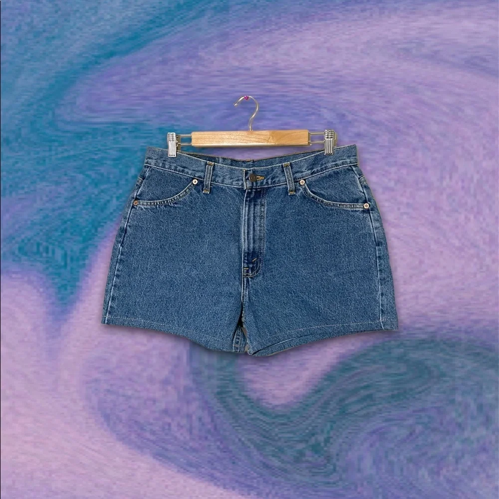 ♥︎ Levi’s Vintage RARE Orange Tab Shorts ♥︎ - Picture 1 of 6